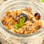 peanut butter overnight oats