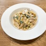 Creamy Chicken Spinach Pasta Recipe - Easy to make in 15 minute