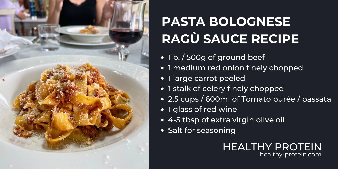 Pasta Bolognese Ragu sauce recipe - Italian food that tastes so good