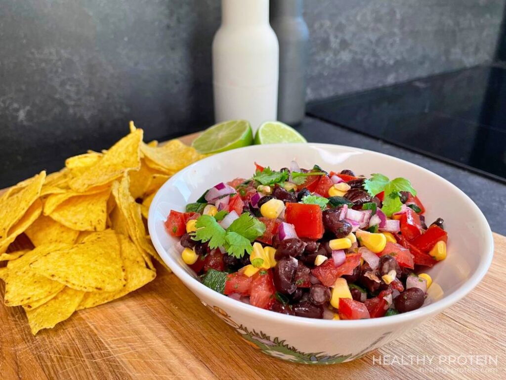 Black Bean and Corn Salad Salsa Recipe