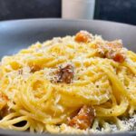 Pasta carbonara spaghetti recipe ready in 20 minutes