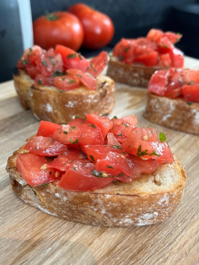 Easy Italian Bruschetta Recipe