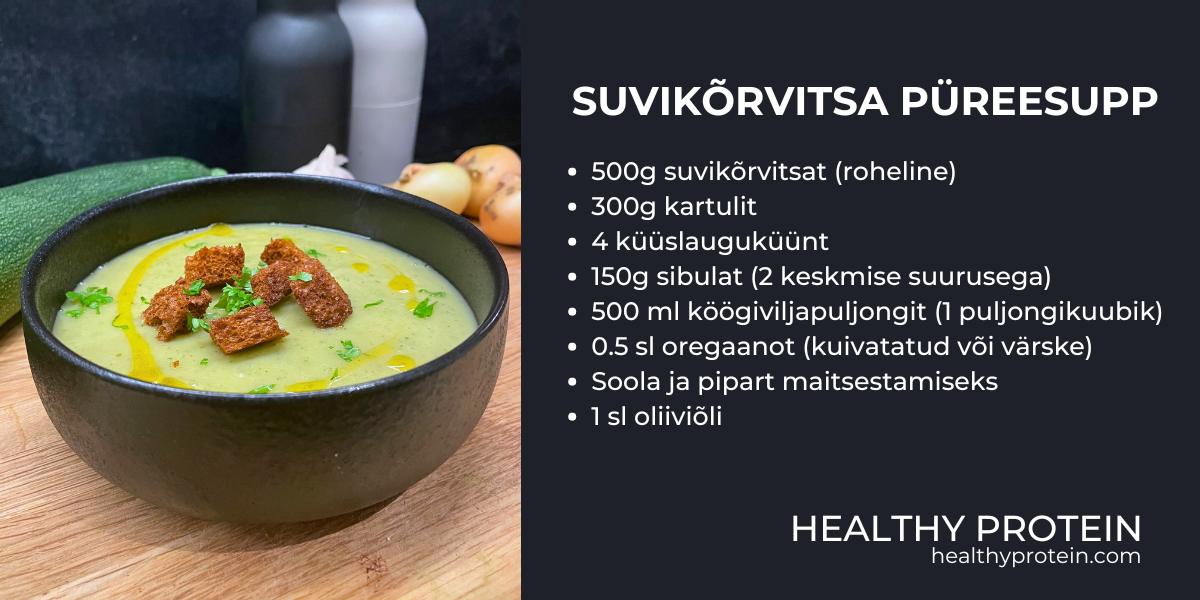 suvikõrvitsa püreesupp