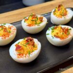 deviled eggs with bacon